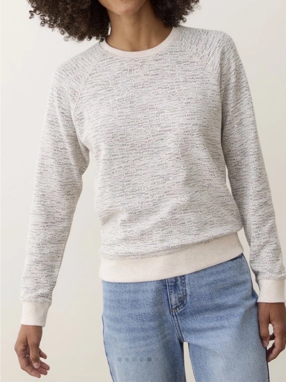 NWT Marine Layer Juno Reversible Raglan Cool Multi Small S Long Sleeve Top Shirt